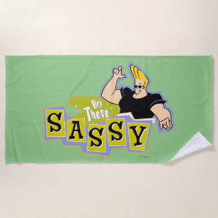 Johnny Bravo Strandtuch