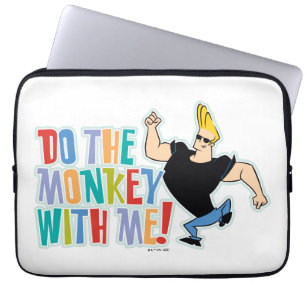 Johnny Bravo - Tu den Affen mit mir! Laptopschutzhülle