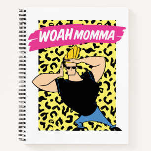 Johnny Bravo - Woah Momma Notizbuch