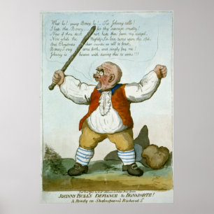 Johnny Bulls Widerstand gegen Bonaparte! Poster