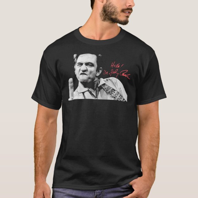 Johnny CASH Slim Fit T - Shirt Essential (Vorderseite)