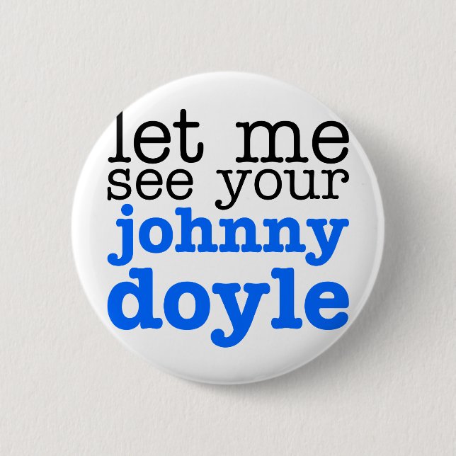 Johnny Doyle Button (Vorderseite)