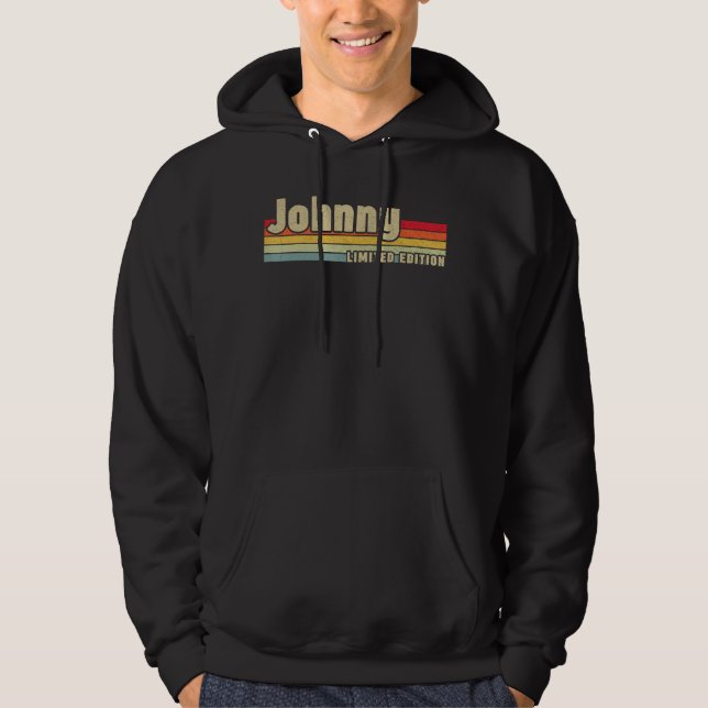 Johnny Gift Name Personalisiert Geburtstag Funny C Hoodie (Vorderseite)