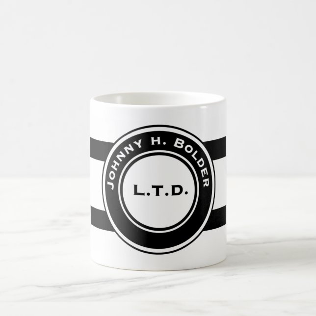 Johnny H. Bolder 11 Unze. Keramik-Kaffee-Tasse Kaffeetasse (Mittel)