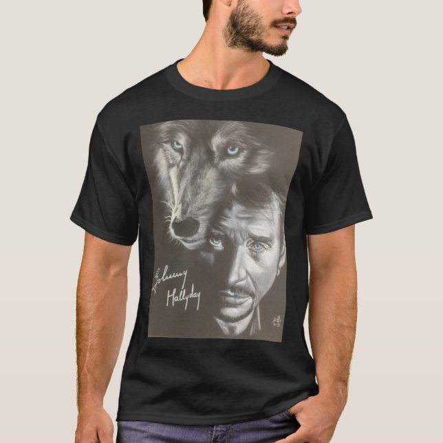 Johnny Hallyday Classic T - Shirt (Vorderseite)