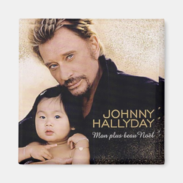 Johnny Hallyday Magnet (Vorne)