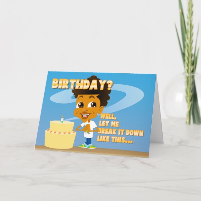 Johnny Nutshell | Birthday Party Invitation Einladung (Vorderseite)