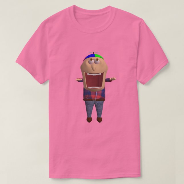 Johnny Offenes Hemd T-Shirt (Design vorne)