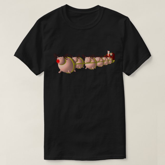 Johnny & Papa Schlitten T-Shirt (Design vorne)