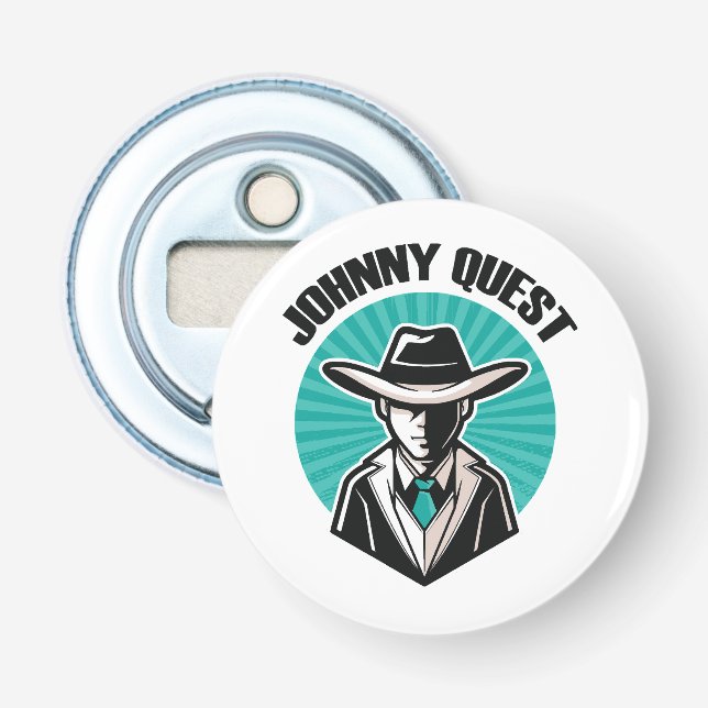 Johnny Quest Flaschenöffner (Vorderseite)
