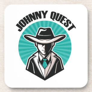 Johnny Quest Getränkeuntersetzer