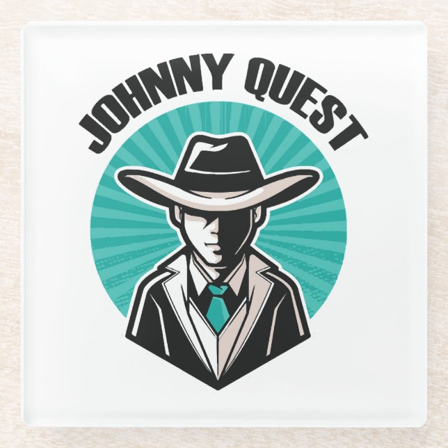 Johnny Quest Glasuntersetzer (Vorderseite)