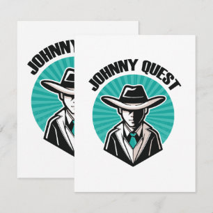 Johnny Quest Mitteilungskarte