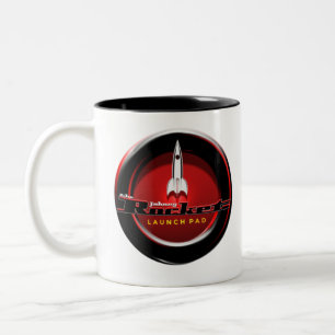 Johnny Rocket Raum-Tasse der Zweifarbige Tasse