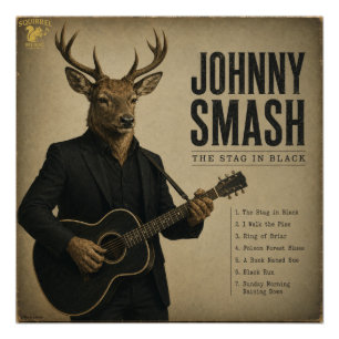 Johnny Smash Album: eine Parodie Poster