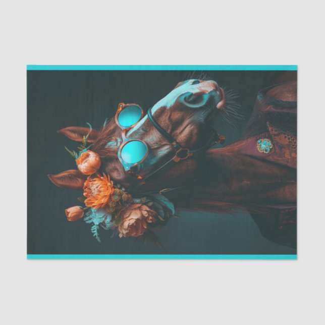 Johnny the Horse Seidenpapier (Vorderseite)