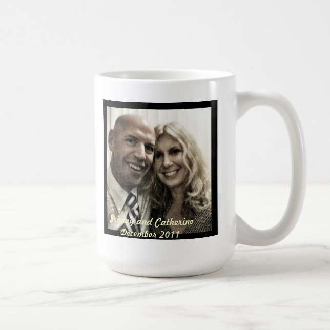 Johnny und Catherine Kaffeetasse (Rechts)