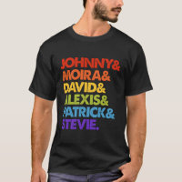 Johnny und Moira und David und Alexis