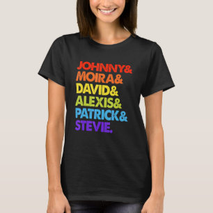 Johnny und Moira und David und Alexis T-Shirt