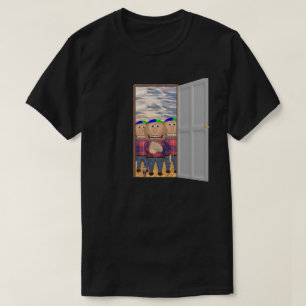 Johnnys Freunde an der Tür T-Shirt