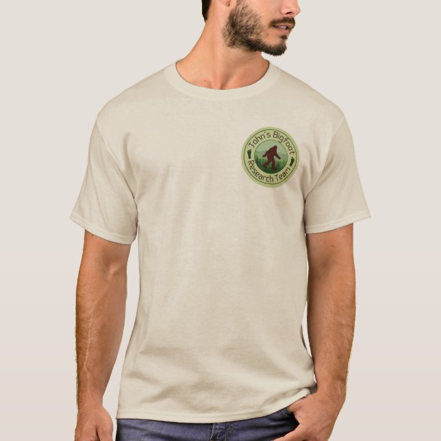 Johns Bigfoot-Jagdhirt T-Shirt (Vorderseite)