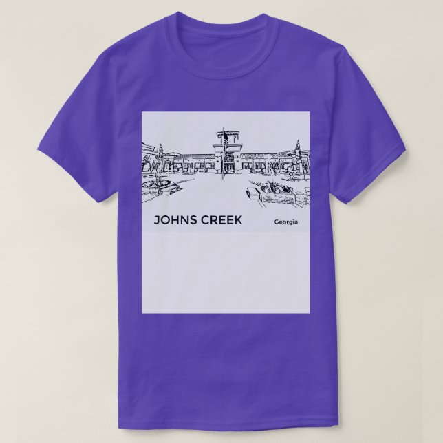 Johns Creek Georgia TShirt (Design vorne)