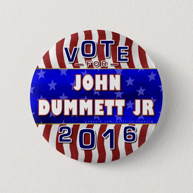 Johns Dummett Republikaner 2016 Button (Vorderseite)