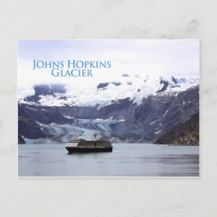 Johns Hopkins Glacier Postcard Postkarte