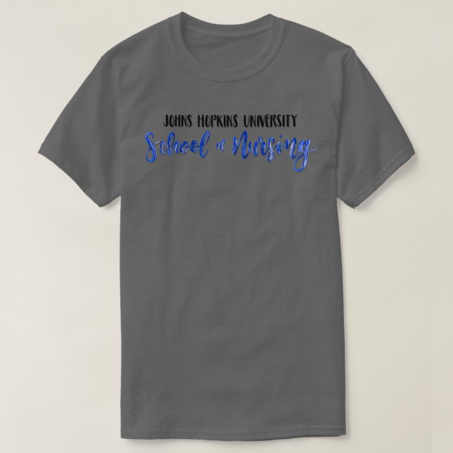 Johns Hopkins Schule für Krankenpflege T-Shirt (Design vorne)