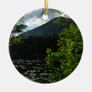 Johns Lake I im Glacier National Park Keramik Ornament