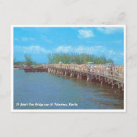 John's Pass Bridge, Florida Vintag