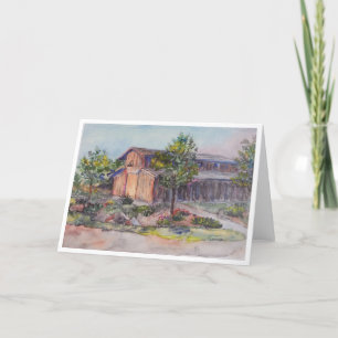 John's wunderschöne rustikale MT-Scheune Dankeskarte