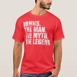JohnsJohns Familienname Johns Nachname Johns Surna T-Shirt