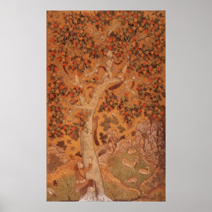 Johnson Album I, No.30 Eichhörnchen auf einem Flug Poster