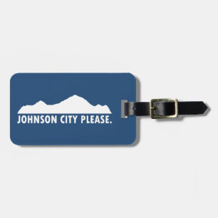 Johnson City Tennessee Bitte Gepäckanhänger