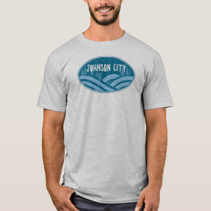 Johnson City Tennessee im Freien T-Shirt