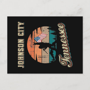 Johnson City Tennessee Postkarte