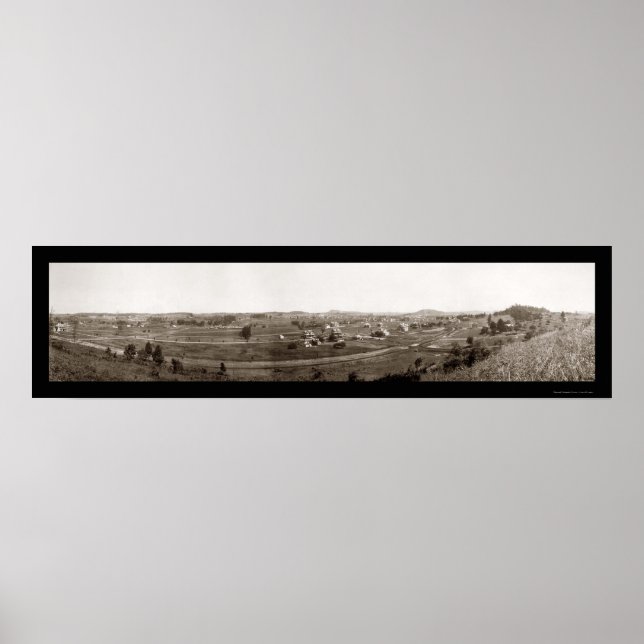 Johnson City TN Foto 1910 Poster (Vorne)