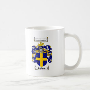 JOHNSON-FAMILIENWAPPEN - JOHNSON-WAPPEN TASSE