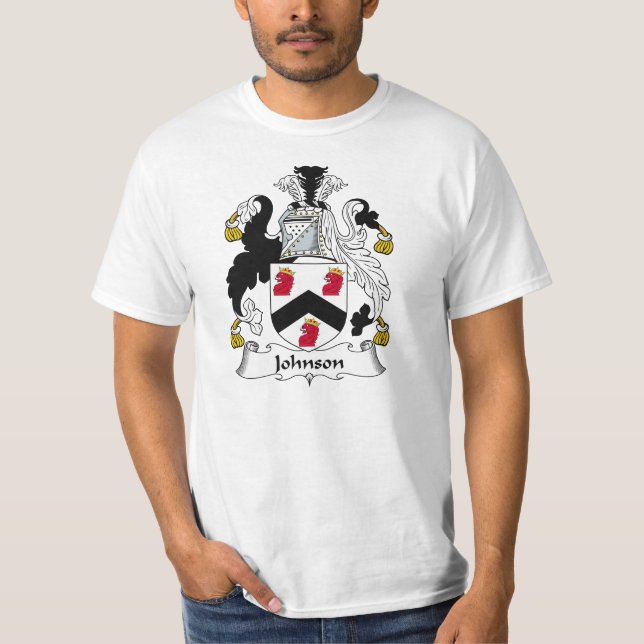 Johnson-Familienwappen T-Shirt (Vorderseite)