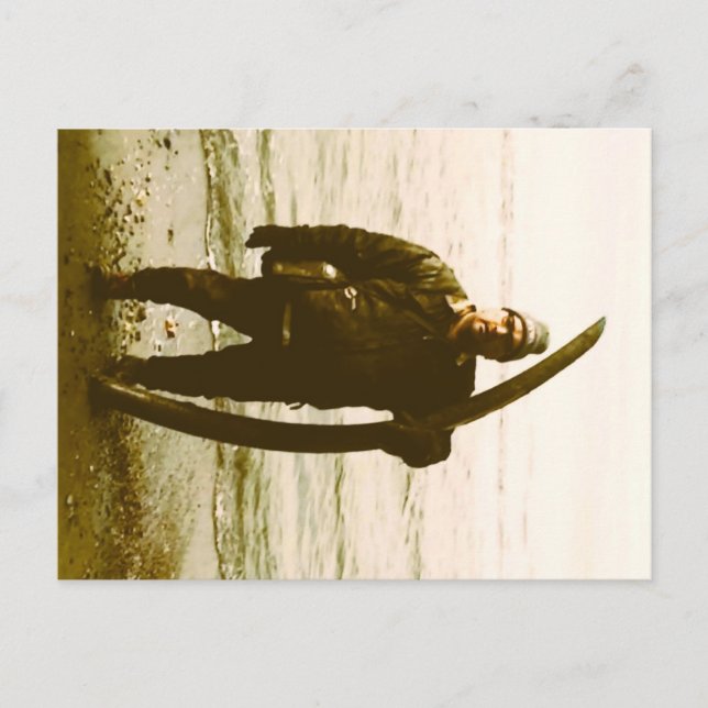 Johnson Greene Tusk Postkarte (Vorderseite)