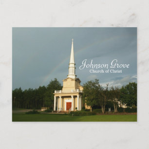 Johnson Grove COC Regenbogen mit Print Postkarte