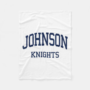 Johnson High School Hs Gainesville Ga Retro Sports Fleecedecke