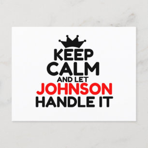 JOHNSON POSTKARTE