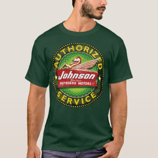 Johnson Seepferd Vintag Outboard Motors T-Shirt