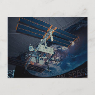 Johnson Space Center der NASA Einladungspostkarte