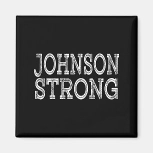 JOHNSON Starke Squad Familienzusammenkunft Nachnam Magnet