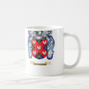 Johnson-Wappen (Familienwappen) Tasse