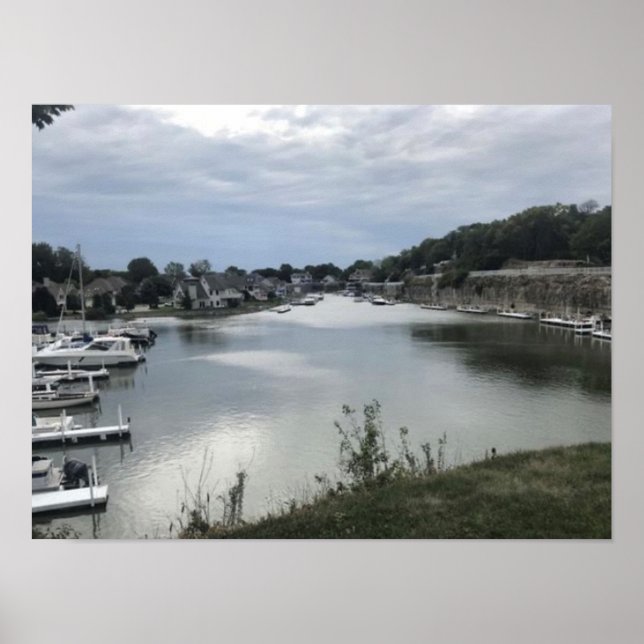 Johnson's Island Quarry, Ohio Poster (Vorne)