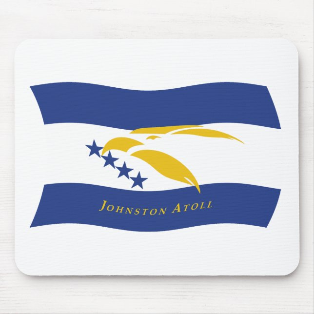 Johnston Atoll Flag Mousepad (Vorne)